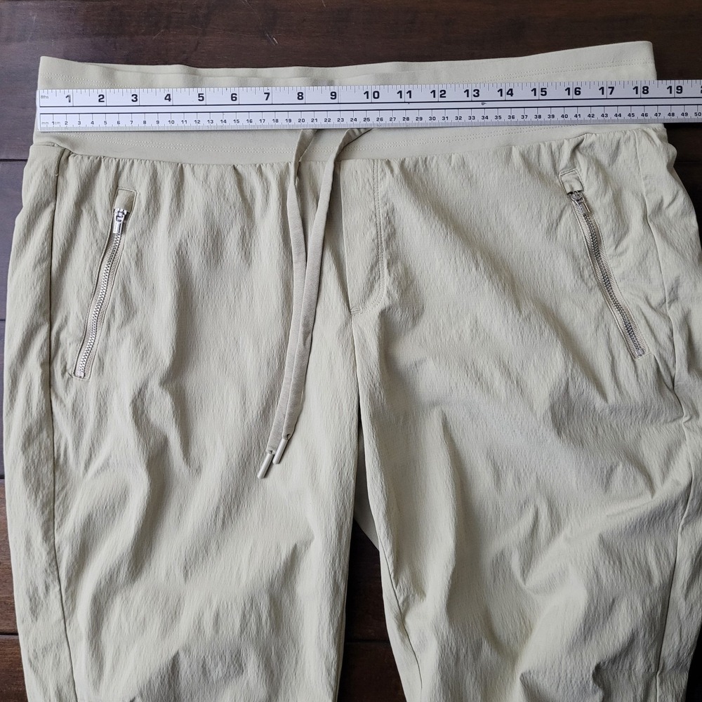 Athleta Trekkie North Jogger Tan Hiking Pants Womens 16 - Picture 9 of 11